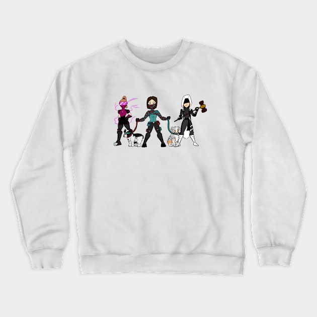 superhero Crewneck Sweatshirt by Noah Wilson designs.